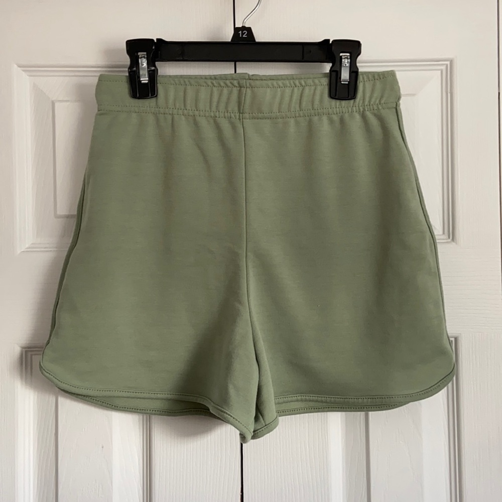 Missguided Green Shorts